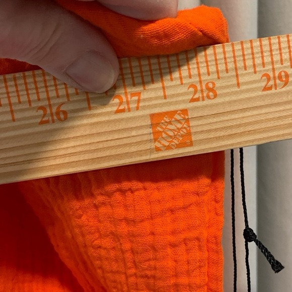 NWT Jones New York Women’s Orange Top, 3/4 Sleeve, Pull Over Scoop Neck; Size 1X - Picture 5 of 7